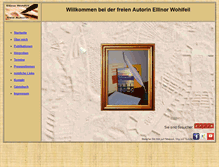 Tablet Screenshot of ellinor-wohlfeil.de